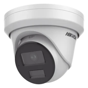 Cámara Turret IP / 4 Megapixel / Dual Light 40 m (131.2 ft) / DarkFighter S / WDR 130 dB / IP67 / Audio y Alarmas I/O