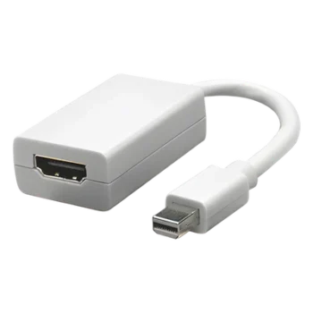Adaptador Mini DisplayPort a HDMI / Soporta Resolución 1080p (Full HD)