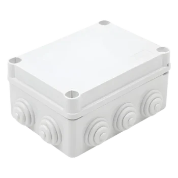 Caja Estanca de Derivación / PVC Libre de Halógenos / 10 Entradas / IP55 / IK08 / 150x110x70 mm (5.9x4.3x2.7 in) / -24°C a 60°C