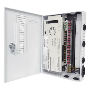 Fuente de Poder CCTV / 18 Canales / 30 A / 11-15 VCC / 350 W / Filtro de Ruido por Canal