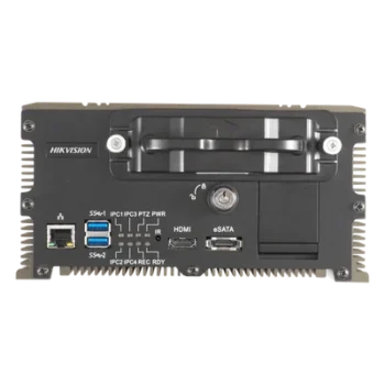 NVR Móvil / 5 Canales / 2 Megapixel / GPS Integrado / 2 Bahías HDD 2.5" / Alimentación 9-32 VCC