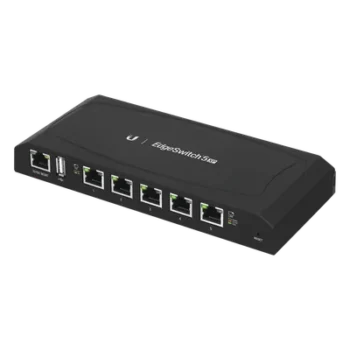 EdgeSwitch 5XP Administrable de 5 Puertos Gigabit PoE de 24 V Pasivo, con funciones avanzadas de Capa 2