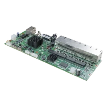 Tarjeta Principal NVR / 16 Puertos PoE / 8 MP / 4 Núcleos 1.5 GHz / 64 TB / Gigabit Ethernet