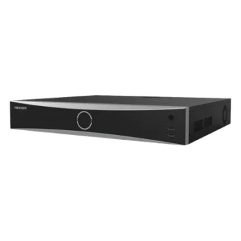 [Acusearch] NVR 12 Megapixel (4K) / 32 canales IP / AcuSense (Evita Falsas Alarmas) / Reconocimiento Facial / 4 Bahías de Disco Duro / HDMI en 4K / Alarmas I/O