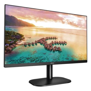 Monitor LED de 23.8" VESA, Resolución 1920 x 1080 Pixeles, Entradas de Video VGA/HDMI. Panel IPS LCD Backlight LED. Ultra Delgado