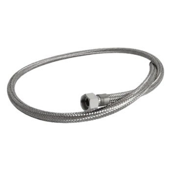 Manguera para Altas Temperaturas / 1.5 m (4.9 ft) / Acero Inoxidable / Conector Universal / Compatible con Gabinetes SHL701304 y SHL711304