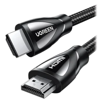 Cable HDMI 2.1 de Nylon Trenzado / 3 Metros / 8K@60Hz/4K@120Hz / eARC (Canal de Retorno de Audio / HDR10+ / VVR / HEC (Canal Ethernet HDMI) / ALLM / 3D / Dolby Atmos / Dolby Visión / 48 Gbps / Mayor Duración.
