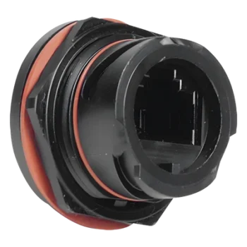 Jack Reforzado Ruggedized MAX, Cat6, Para Uso Industrial o Exterior, Protección IP67