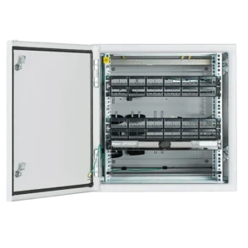 Gabinete Industrial de Montaje en Pared / 12 UR / NEMA 4/4X/12 IP66 / Carga 250 lb (113.4 kg) / Acero Bajo en Carbono