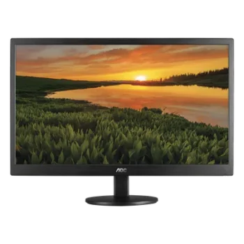 Monitor LED de 19", Resolución 1366 x 768 Pixeles con Entradas de Video VGA / HDMI