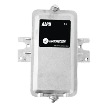 Protector Metalico Contra descargas Atmosfericas PoE Individual De 10/100 Mbps