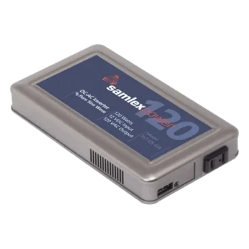 Inversor de corriente 120W, Ent: 12 Vcc, Sal: 120 Vca, de Uso 24/7 para Domos PTZ