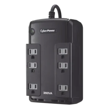 UPS Standby / 350 VA / 255 W / 6 Tomas NEMA 5-15R / Protección 810 J / Montaje en Pared