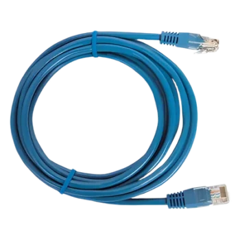 Cable de Parcheo UTP Cat6 / 2 Metros (6.56 Pies) / Azul / 1 Gbps / RJ45