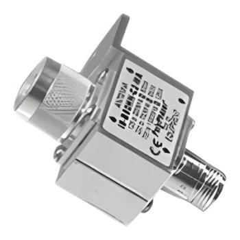 Protector Coaxial RF / 125-1000 MHz / 50 Ω / N Macho a Hembra / Bloqueo DC / 20 kA