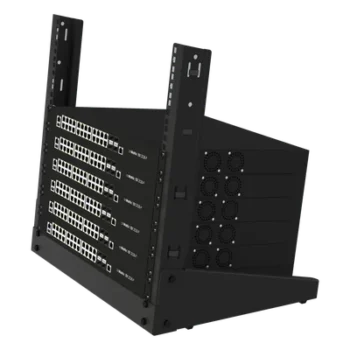 Rack de 19", 9 UR, Para Uso en Mesa. Ideal para Instalaciones, Temporales / Pruebas / Exhibición