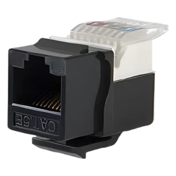Módulo Jack Keystone / Cat5e / Toolless / RJ45 / Sin Blindaje / Color Negro