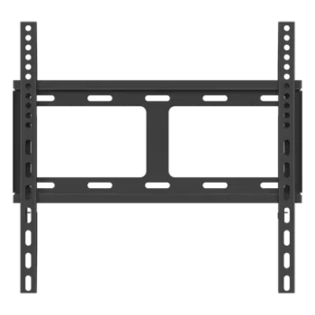 Soporte de Pared para Pantallas / VESA hasta 400x400 mm / Acero Sólido Anti-Torsión / Diseño Compacto 450x420x25 mm / Color Negro