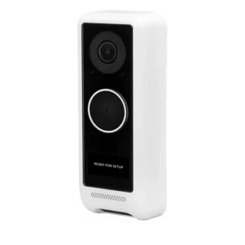 UniFi Protect G4 Doorbell, WiFi, Resolución HD 2MP, Visión Nocturna IR 6 Mts, AI para Detección de Eventos, Audio Bidireccional, Protección IPX4