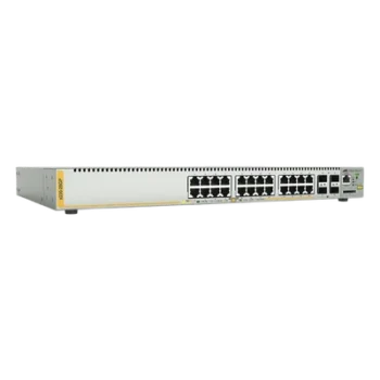 Switch PoE+ Administrable / 24 Puertos Gigabit / 4 SFP / 370 W / Capa 3 / 41.7 Mpps