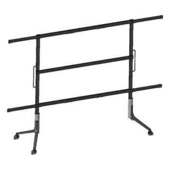 Montaje de Piso Móvil / Pantalla All-In-One 135" / Carga 300 kg (661.39 lb) / Acero SGCC y Aluminio AL6061 / Ruedas con Seguro