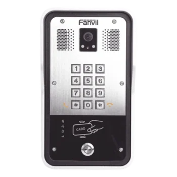 Video Portero SIP Con Cámara, 1 Relevador Integrado, Onvif y lector de tarjetas RFID para acceso