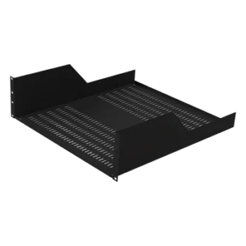 Charola Ventilada para Rack de 19", 50 cm de Profundidad, 3UR. Capacidad carga: 25 Kg