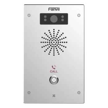 Video Intercomunicador IP, 2 líneas SIP, 2 relevadores con botón para llamada, Onvif, anti-vandálico, PoE, IP65 e IK10, PoE