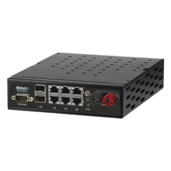 Switch WISP PoE pasivo Administrable de 8 puertos (6 PoE Gigabit + 2 SFP) entrada de 9-72 Vcc