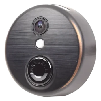 Video portero IP/WiFi / Cámara HD / Audio bidireccional / IP54 / 12 Vcc 500 mA / Integración Total Connect 2.0 / Acabado bronce