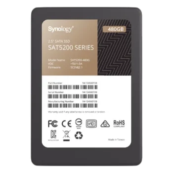 480 GB SSD , diseñada para Synology NAS