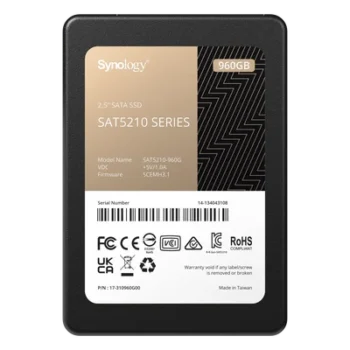 960 GB SSD , diseñada para Synology NAS