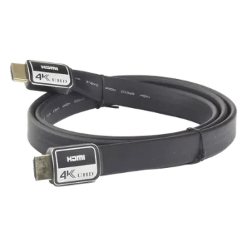 Cable HDMI Versión 2.0 Plano de 1 Metro (3.28 Pies) Optimizado para Resolución 4K Ultra HD