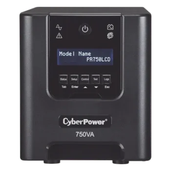 UPS de 750 VA/525 W, Topología Línea Interactiva, Entrada 120 Vca NEMA 5-15P, Onda Senoidal Pura, Tipo Torre, Con 6 Tomas NEMA 5-15R
