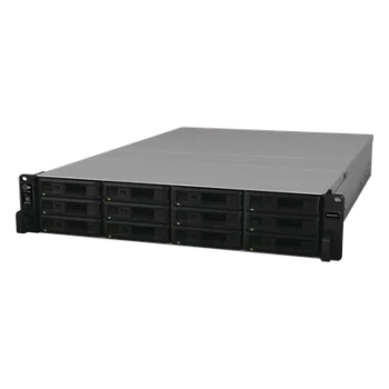 Servidor NAS para rack de 12 bahías / Expandible a 24 bahías / Hasta 288 TB / Doble fuente de poder