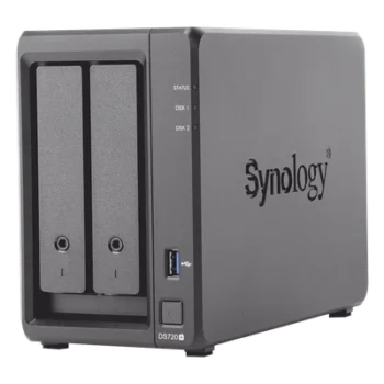 Servidor NAS de escritorio con 2 bahías / Expandible a 7 bahías / Hasta 112 TB