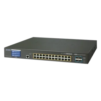 Switch Administrable L3 24 puertos 10/100/1000 Mbps c/Ultra PoE 400 Watts, 4 Puertos 10G SFP+