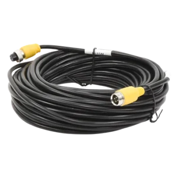 Cable extensor con conector tipo aviación de 15m solo para soluciones de videovigilancia móvil XMR