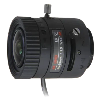 Lente Varifocal / 3.6-10 mm / 4K / Iris Automático DC / Día/Noche / Formato 1/1.8 / Apertura f/1.8