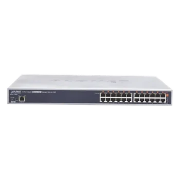 Inyector HUB high PoE 802.3at (Mid-span) administrable de 12 puertos 10/100/1000 Mbps