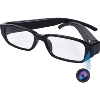 Cámara Oculta en Lentes (Spyce Camera) / Resolución 2 Megapixel (1080P) / Memoria de 8GB / Grabación de Audio y Vídeo / Captura de Fotografías