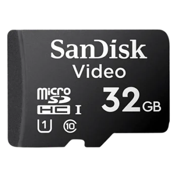 Memoria microSD / 32 GB / Clase 10 UHS-I / Alta Resistencia / Videovigilancia 24/7 / -25 °C a 85 °C