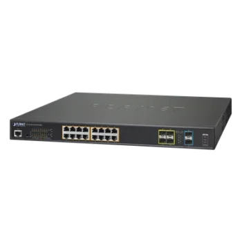 Switch Adminsitrable L2+, 16 puertos Ultra PoE 802.3bt, 4 puertos SFP, 2 puertos SFP+