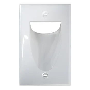 Placa de pared pasa muro empotrable