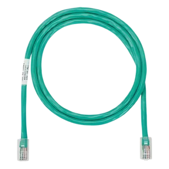 Cable de parcheo UTP Categoría 5e, con plug modular en cada extremo - 6 m - Verde