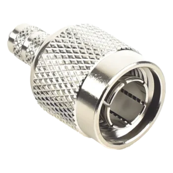 Conector TNC Macho, de Anillo Plegable para Cable RG-11/U, Níquel/ Oro/ Teflón.