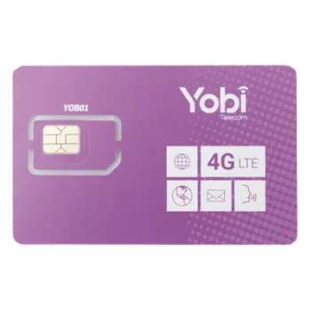 SIM de Datos / 1 GB Mensual / 12 Meses / 2G 3G 4G / Roaming EU y Canadá 15 días