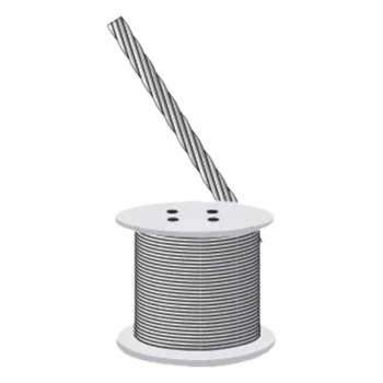Cable de Retenida de Acero / 7 Hilos Trenzados / Carga a Ruptura 1294 kg (2850 lb) / Diámetro 3/16" / Galvanizado Clase A