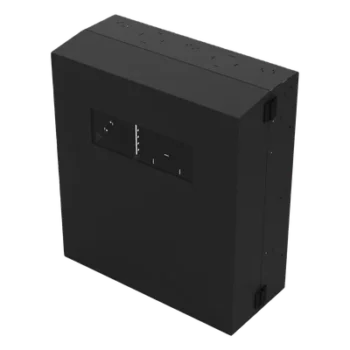 Gabinete de Pared / Rack Horizontal 6 UR + 2 UR / Acero / Ventanilla de Inspección / 701 x 792 x 320 mm / Gabinete Armado