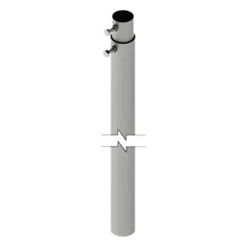 Mástil Telescópico / 6 m (19.7 ft) / Tubo Galvanizado Calibre 20 / Carga Máxima 6 kg / 2 Secciones de 3 m (9.8 ft)